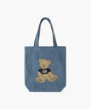 DOODLE BEAR ECO BAG IN BLUE image 9