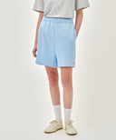 W REGULAR LOGO SWEAT SHORTS IN ICE BLUE image 13