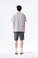 APPLIQUE FELT LOGO TOP FOR MEN IN GRAY image 7
