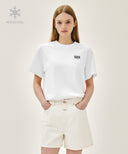 AEROCOOL SMALL CLASSIC LOGO TEE IN WHITE image 11