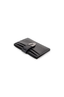 WESTERN BUCKLE CARD WALLET IN BLACK image 8