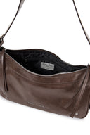 RIVET POINT QUAD SHOULDER BAG IN BROWN image 3