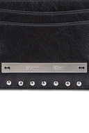 WESTERN STUD CARD WALLET IN BLACK image 9