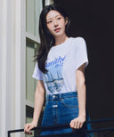 AEROCOOL VACANCE GRAPHIC TEE IN WHITE image 15