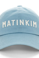 APPLIQUE FELT LOGO BALL CAP IN LIGHT BLUE image 4