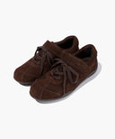 W LACE UP SUEDE SNEAKERS IN BROWN image 8