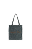 MATIN STITCH DENIM ECOBAG IN BLACK image 1