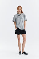 MATIN WAVE PRINTING LOGO TOP IN GRAY image 9