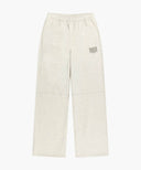 CLASSIC LOGO SWEAT PANTS IN OATMEAL image 6