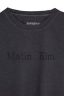PIGMENT LOGO CROP TOP IN DARK GRAY image 3