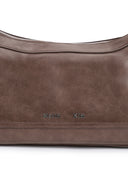 RIVET POINT QUAD SHOULDER BAG IN BROWN image 9