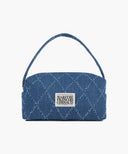 CLASSIC LOGO STRAP POUCH IN DARK BLUE image 13