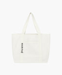 REGULAR LOGO BIG COTTON BAG IN NATURAL image 8