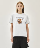 MARINE DRAWING DOODLE GRAPHIC TEE IN LIGHT HEATHER GREY image 11