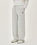 CLASSIC LOGO SWEAT PANTS IN LIGHT HEATHER GREY image 20