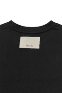 LOGO THREAD POINT CROP TOP IN BLACK image 4