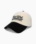 VINTAGE LOGO CORDUROY COVERED CAP IN BLACK image 7