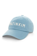 APPLIQUE FELT LOGO BALL CAP IN LIGHT BLUE image 7