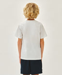 KIDS CLASSIC LOGO TEE IN WHITE image 3