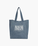 CLASSIC LOGO BIG SHOPPER BAG IN LIGHT BLUE image 10