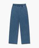 GARMENT DYED SWEAT PANTS IN BLUE image 5