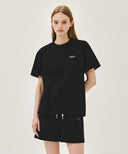 SMALL REGULAR LOGO TEE IN BLACK image 11