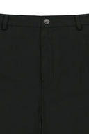 CURVED SEAM BERMUDA PANTS FOR MEN IN BLACK image 3