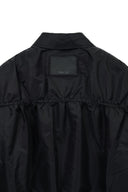SMALL LOGO SHIRRING JUMPER IN BLACK image 4