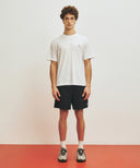 MARITHE SPORT NYLON HALF PANTS IN BLACK