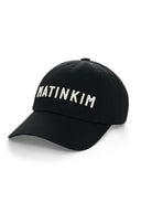 APPLIQUE FELT LOGO BALL CAP IN BLACK image 3