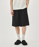 M EASY HALF PANTS IN CHARCOAL GREY image 9