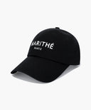 REGULAR LOGO COVERED CAP IN BLACK image 7