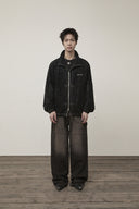 STITCH POINT HIGH NECK JUMPER IN BLACK image 10