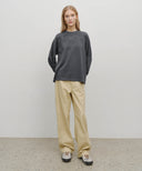 INCISION DYEING LONG SLEEVE IN NAVY image 5