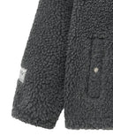 ENFANT FLEECE JACKET IN CHARCOAL GREY