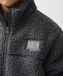ENFANT FLEECE JACKET IN CHARCOAL GREY