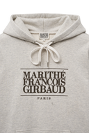 CLASSIC LOGO HOODIE IN OATMEAL