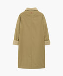FAUX FUR LONG COAT IN BEIGE