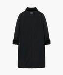 FAUX FUR LONG COAT IN BLACK