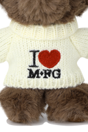 MARI KEYRING (FW VERSION) IN DARK BROWN
