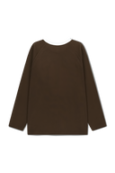 MARITHÉ SPORT W OVERSIZED LONG SLEEVED IN BROWN