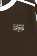 MARITHÉ SPORT W OVERSIZED LONG SLEEVED IN BROWN