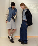 W CARPENTER DENIM PANTS IN BLUE