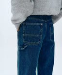 W CARPENTER DENIM PANTS IN BLUE