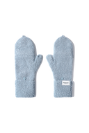 CLASSIC LOGO MITTENS IN ASH BLUE
