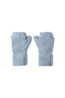 CLASSIC LOGO MITTENS IN ASH BLUE