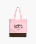 CLASSIC LOGO BIG SHOPPER BAG IN PINK