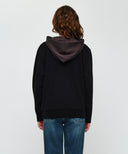 DOODLE CLASSIC BEAR HOODIE IN BLACK