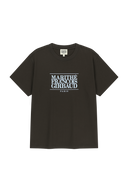 CLASSIC LOGO TEE IN DARK BROWN
