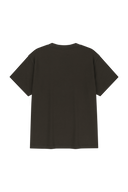 CLASSIC LOGO TEE IN DARK BROWN